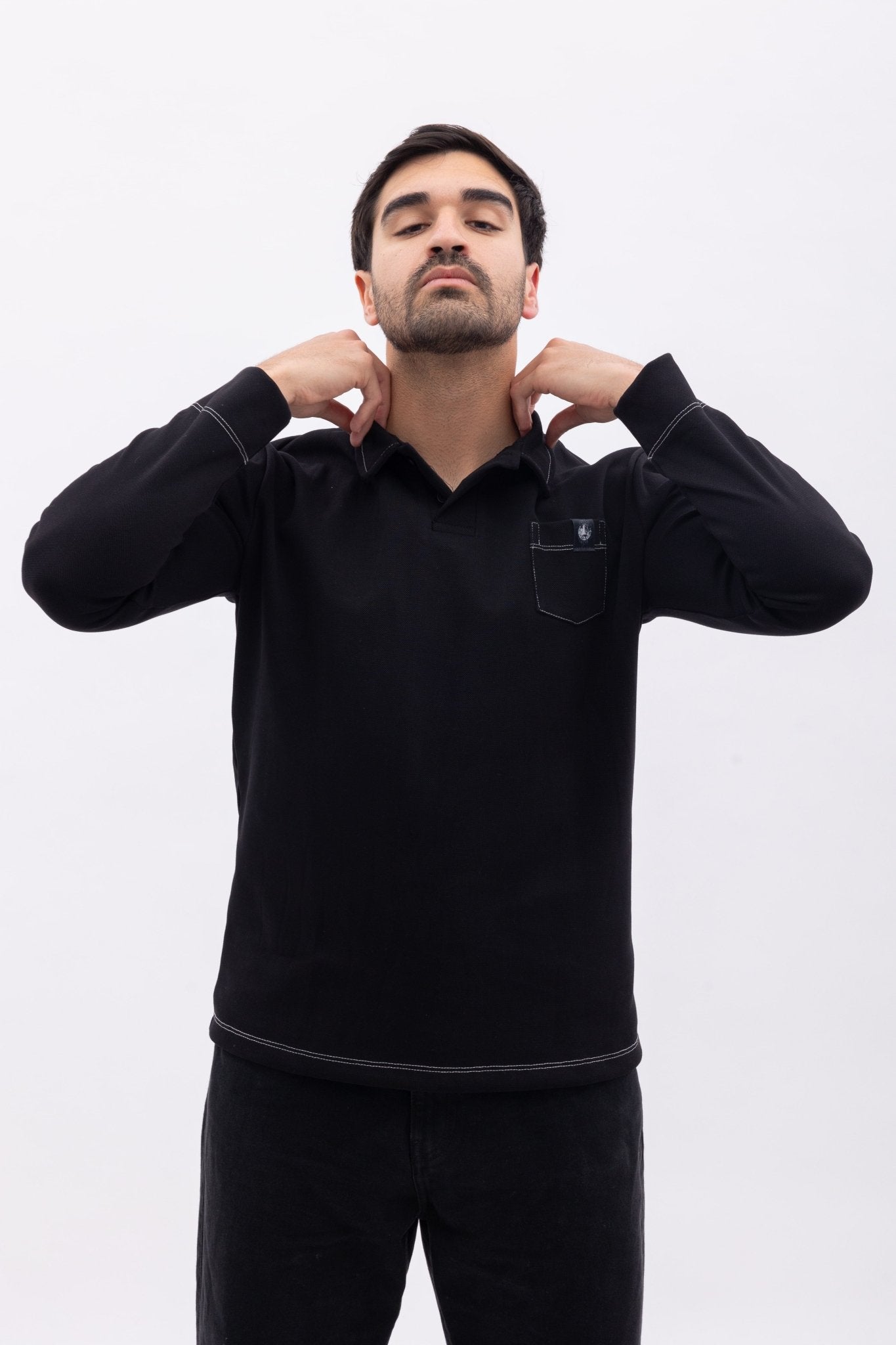 Polo Shirt Model Image