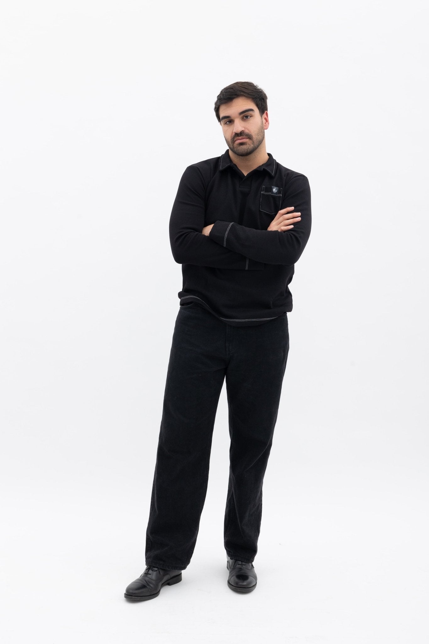 Polo Shirt Model Pose