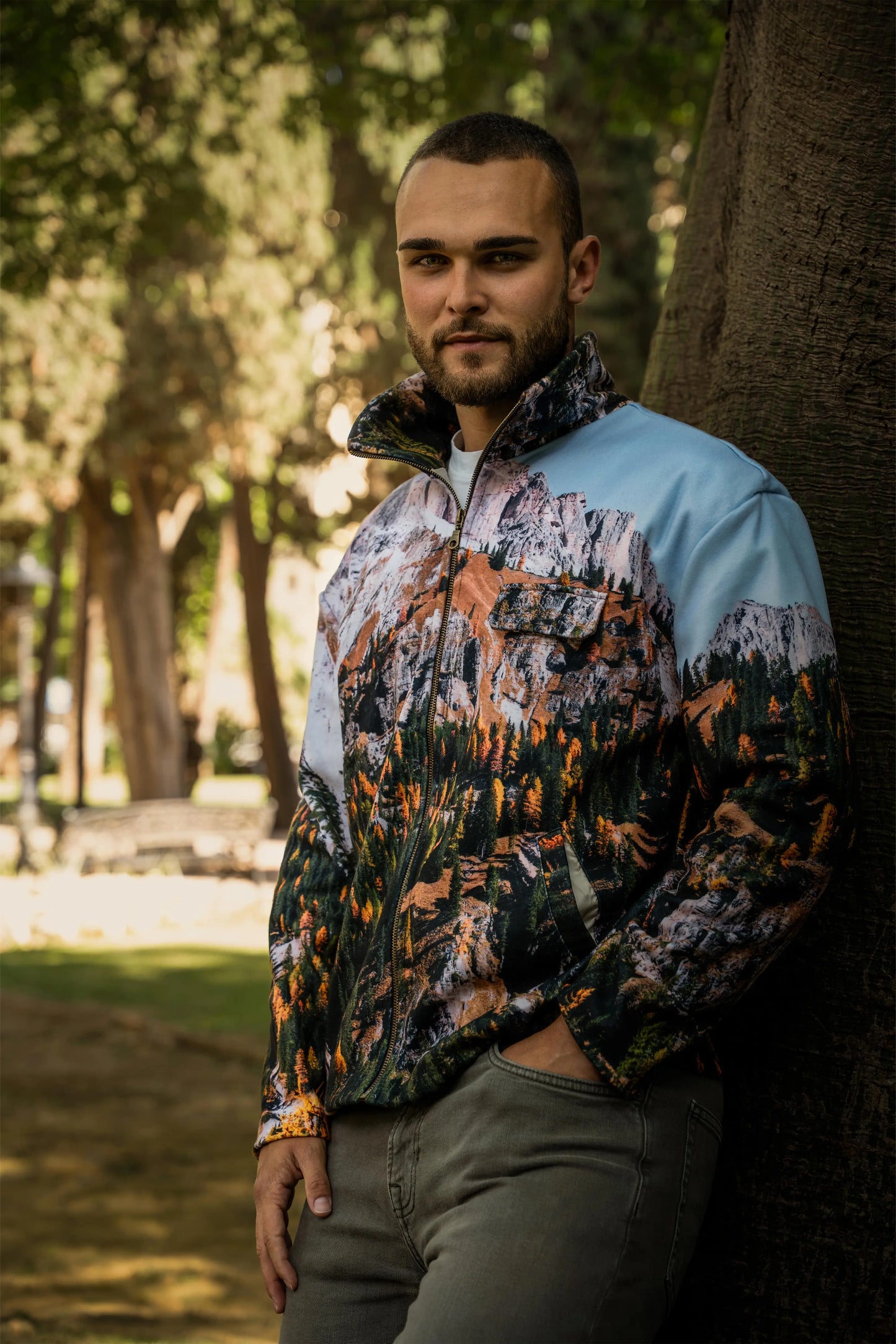 Woodland Zip-Up Shirt