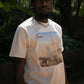 Cotton T-Shirt Outdoor Model Front Print