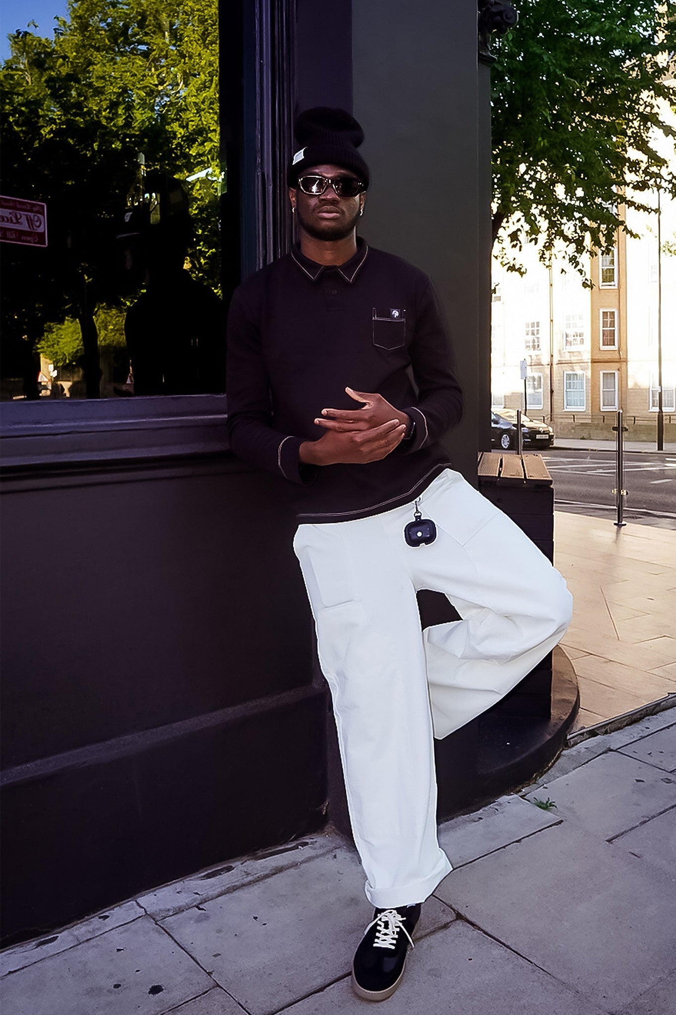 awareness hoodie black - conscire